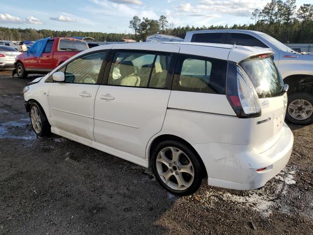 JM1CR293X80322426 - 2008 MAZDA MAZDA 5 WHITE photo 2