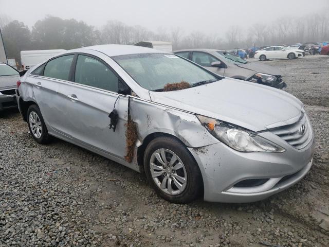 5NPEB4AC9CH430424 - 2012 HYUNDAI SONATA GLS SILVER photo 4