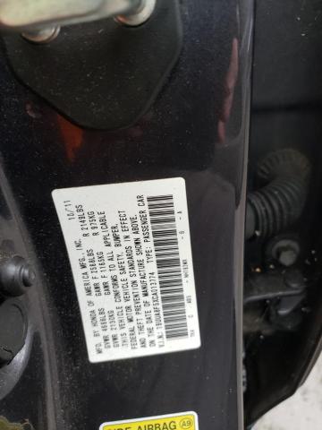 19UUA8F5XCA013774 - 2012 ACURA TL CHARCOAL photo 12