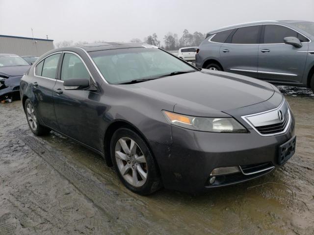 19UUA8F5XCA013774 - 2012 ACURA TL CHARCOAL photo 4