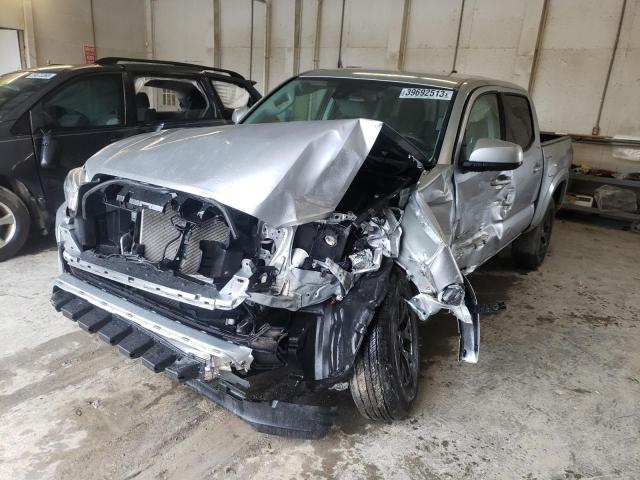 3TYAX5GN8NT038986 - 2022 TOYOTA TACOMA DOUBLE CAB 银色 照片 1