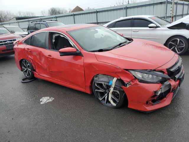 2HGFC1E59HH705755 - 2017 HONDA CIVIC SI RED photo 4