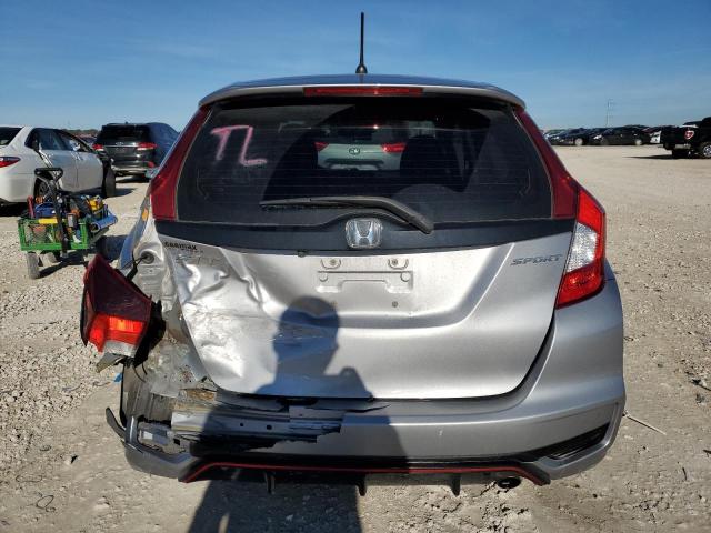 3HGGK5H72JM734176 - 2018 HONDA FIT SPORT SILVER photo 6