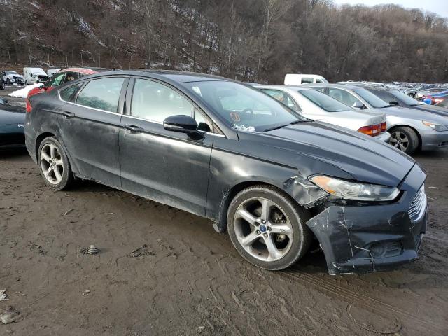 1FA6P0H75E5396353 - 2014 FORD FUSION SE BLACK photo 4