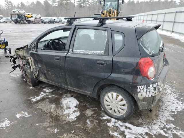 KL2TD66E89B642963 - 2009 PONTIAC G3 BLACK photo 2