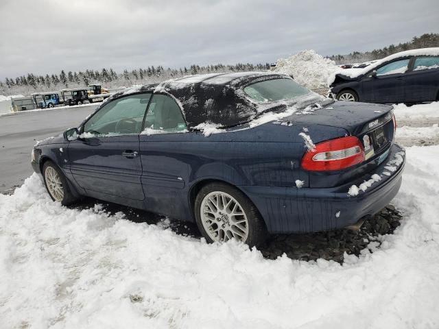 YV1NC63D84J043056 - 2004 VOLVO C70 LPT BLUE photo 2