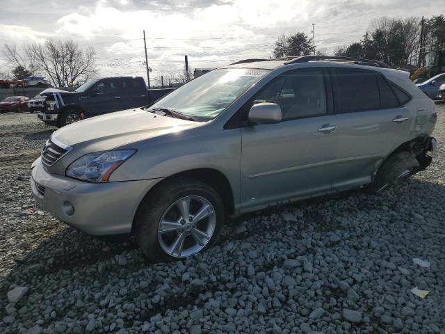 JTJHW31U282052196 - 2008 LEXUS RX 400H SILVER photo 1