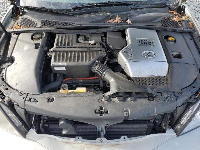 JTJHW31U282052196 - 2008 LEXUS RX 400H SILVER photo 12