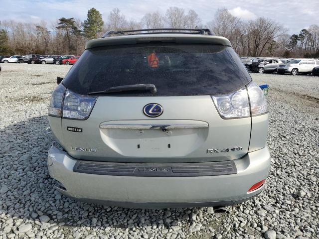 JTJHW31U282052196 - 2008 LEXUS RX 400H SILVER photo 6