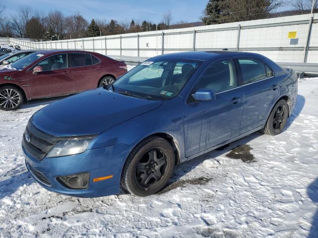 3FAHP0HGXAR425281 - 2010 FORD FUSION 4D SE BLUE photo 1