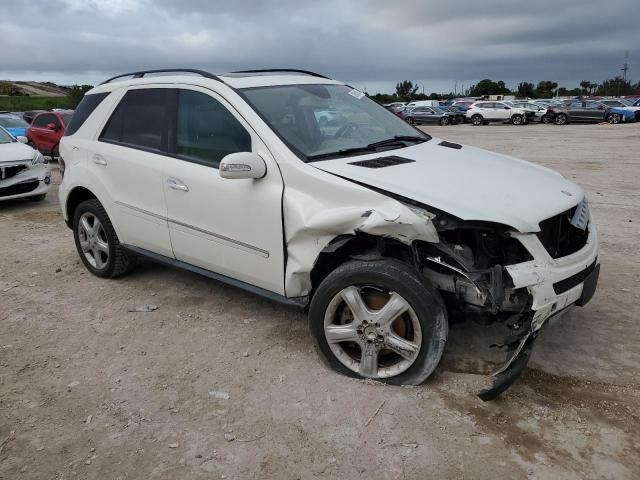 4JGBB86E38A382398 - 2008 MERCEDES-BENZ ML 350 WHITE photo 4