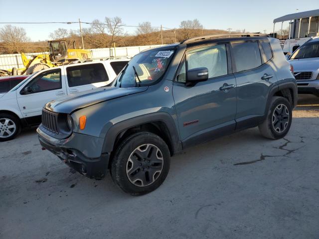 ZACCJBCT1FPB31596 - 2015 JEEP RENEGADE TRAILHAWK GRAY photo 1