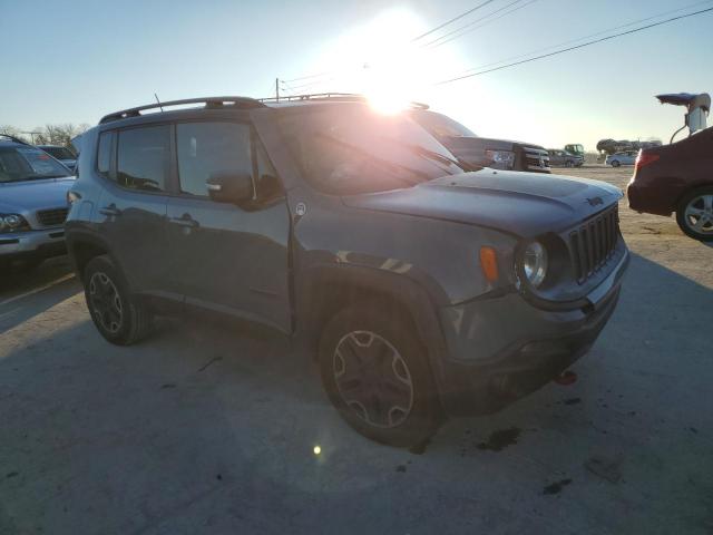 ZACCJBCT1FPB31596 - 2015 JEEP RENEGADE TRAILHAWK GRAY photo 4