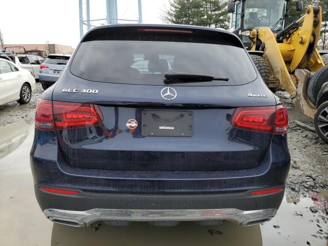 W1N0G8EB5NG116547 - 2022 MERCEDES-BENZ GLC 300 4MATIC BLUE photo 6