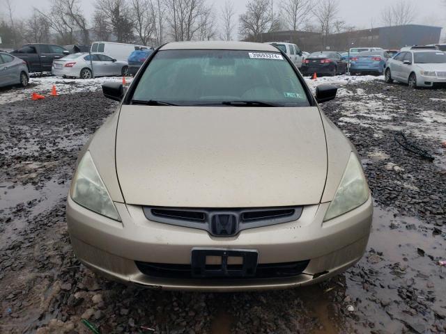 1HGCM55113A114329 - 2003 HONDA ACCORD DX CREAM photo 5