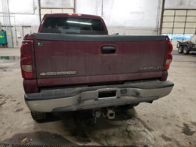 1GCHK23U63F169254 - 2003 CHEVROLET SILVERADO K2500 HEAVY DUTY BURGUNDY photo 6