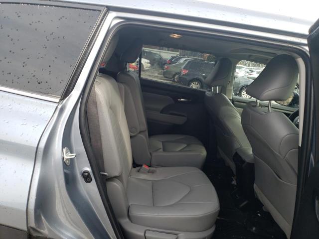 5TDHZRBH6NS222188 - 2022 TOYOTA HIGHLANDER XLE BLUE photo 10