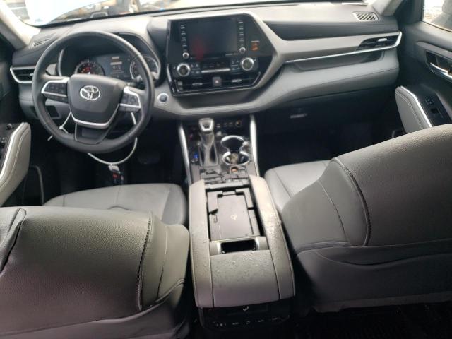 5TDHZRBH6NS222188 - 2022 TOYOTA HIGHLANDER XLE BLUE photo 8