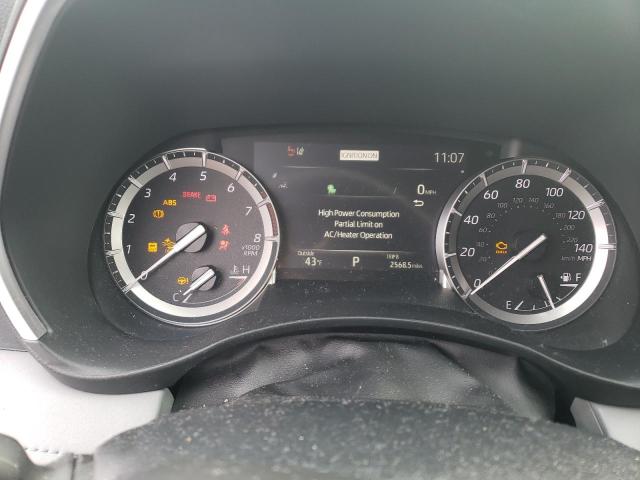 5TDHZRBH6NS222188 - 2022 TOYOTA HIGHLANDER XLE BLUE photo 9