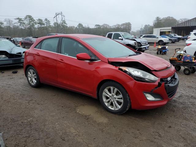 KMHD35LE8DU044027 - 2013 HYUNDAI ELANTRA GT RED photo 4