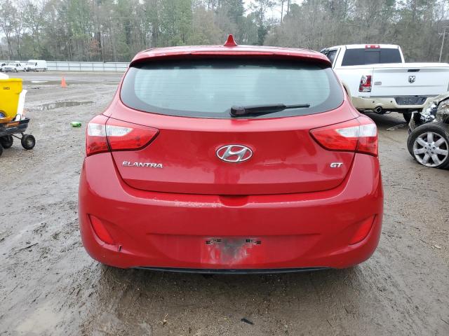 KMHD35LE8DU044027 - 2013 HYUNDAI ELANTRA GT RED photo 6