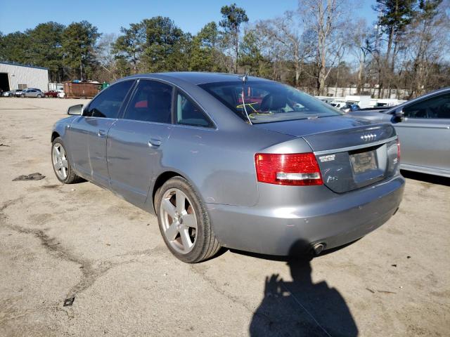 WAUDH74F78N083939 - 2008 AUDI A6 3.2 QUATTRO GRAY photo 2