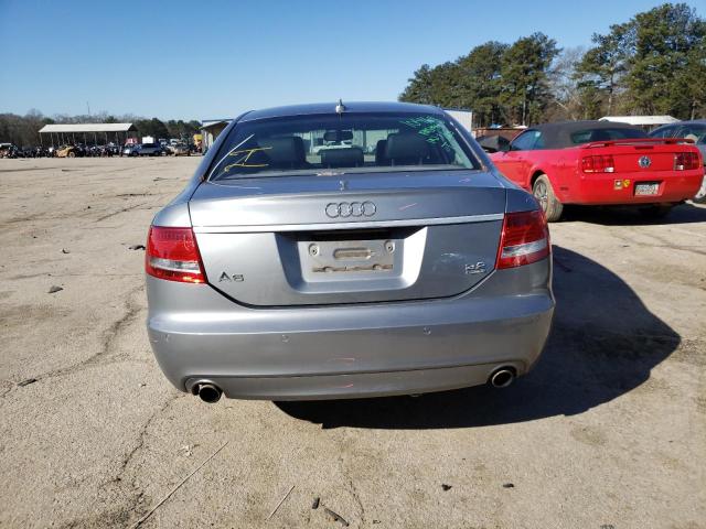 WAUDH74F78N083939 - 2008 AUDI A6 3.2 QUATTRO GRAY photo 6