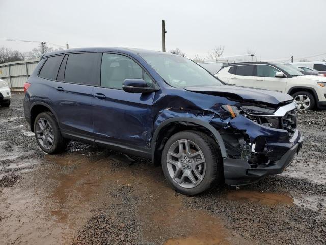 5FNYF8H5XPB036242 - 2023 HONDA PASSPORT EXL BLUE photo 4