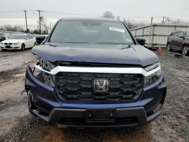 5FNYF8H5XPB036242 - 2023 HONDA PASSPORT EXL BLUE photo 5