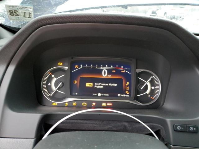 5FNYF8H5XPB036242 - 2023 HONDA PASSPORT EXL BLUE photo 9