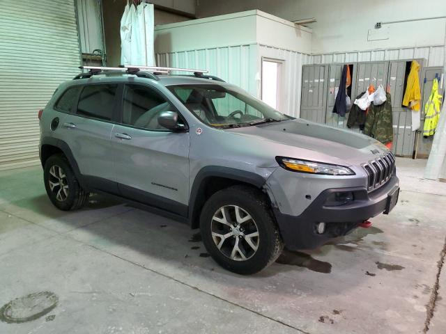 1C4PJMBS5FW576514 - 2015 JEEP CHEROKEE TRAILHAWK 银色 照片 4