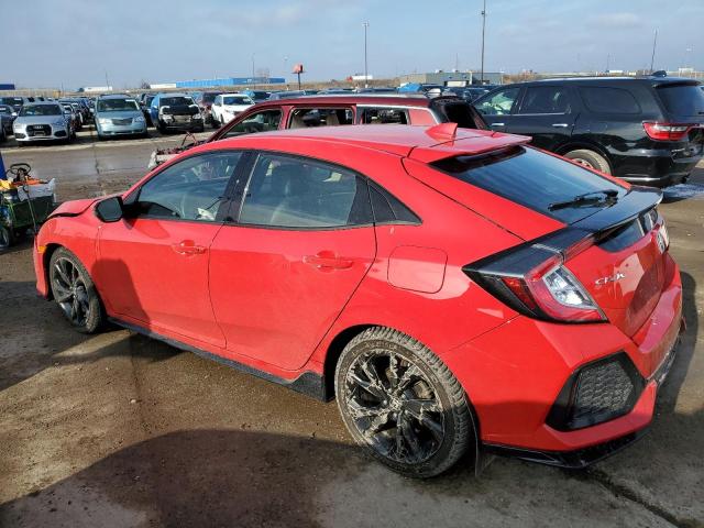 SHHFK7H9XHU220743 - 2017 HONDA CIVIC SPORT TOURING RED photo 2