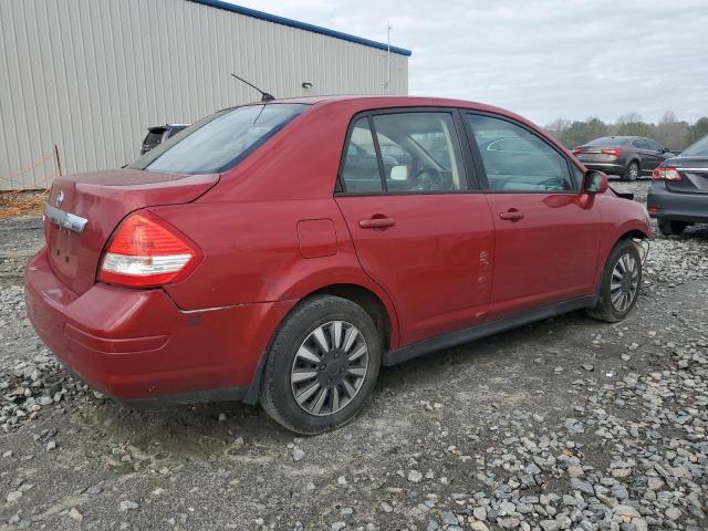 3N1BC1AP1AL419743 - 2010 NISSAN VERSA S RED photo 3