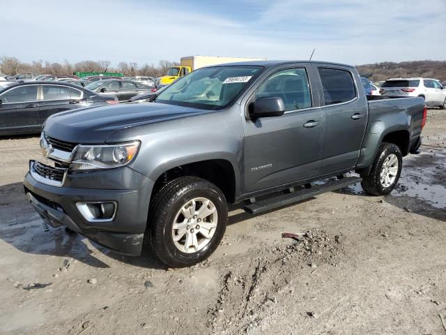 1GCGSBEA5F1222526 - 2015 CHEVROLET COLORADO LT GRAY photo 1