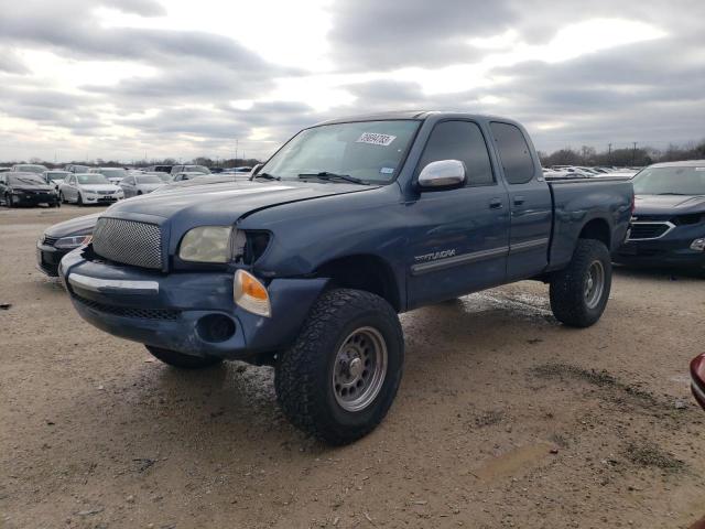 5TBRT34106S479795 - 2006 TOYOTA TUNDRA ACCESS CAB SR5 BLUE photo 1