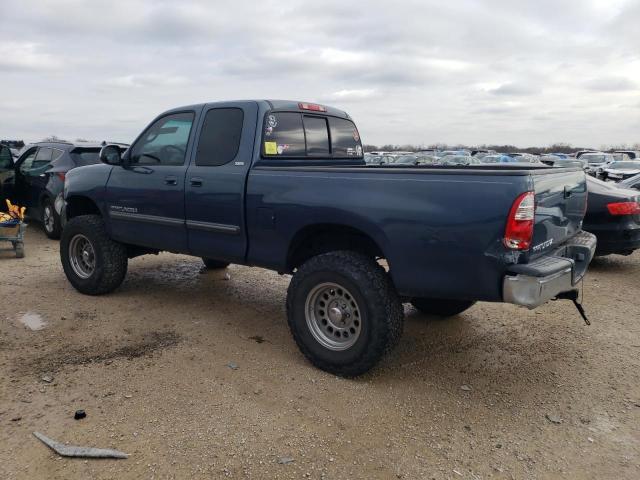 5TBRT34106S479795 - 2006 TOYOTA TUNDRA ACCESS CAB SR5 BLUE photo 2