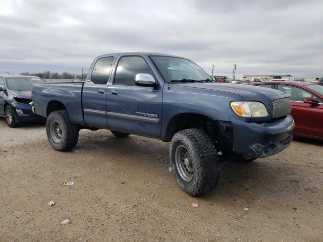 5TBRT34106S479795 - 2006 TOYOTA TUNDRA ACCESS CAB SR5 BLUE photo 4