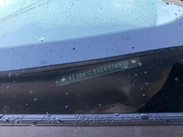 4T1BK1EBXEU110908 - 2014 TOYOTA AVALON BASE 白色 照片 12