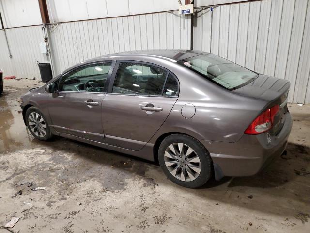 19XFA16899E023338 - 2009 HONDA CIVIC EX GRAY photo 2