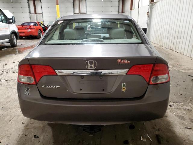 19XFA16899E023338 - 2009 HONDA CIVIC EX GRAY photo 6