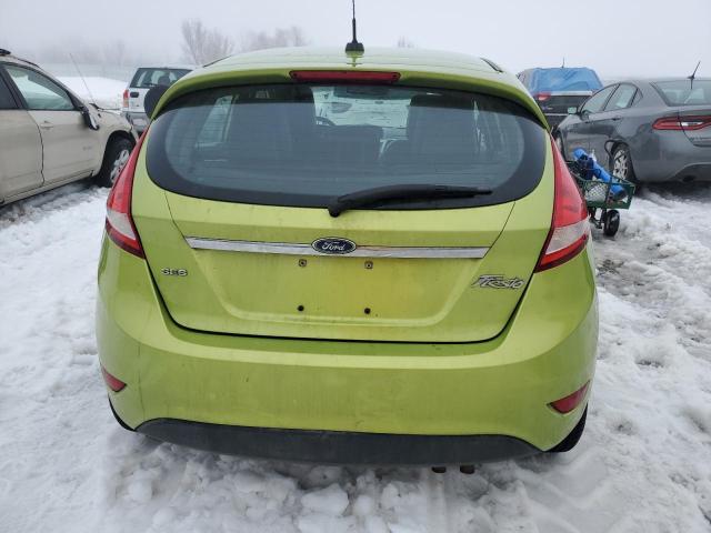 3FADP4FJ5BM100783 - 2011 FORD FIESTA SES GREEN photo 6