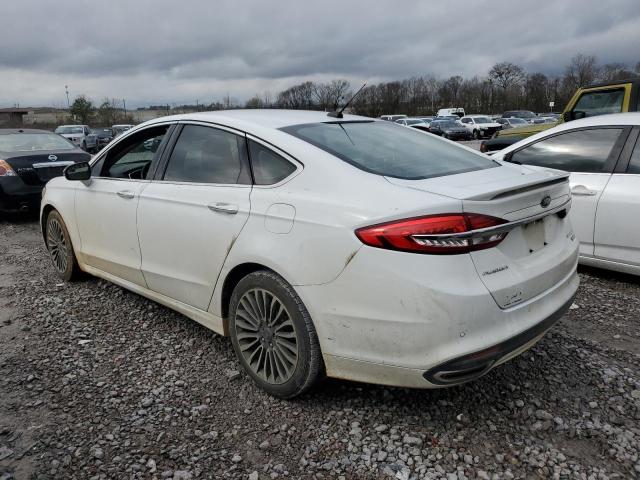 3FA6P0K99HR115263 - 2017 FORD FUSION TITANIUM WHITE photo 2