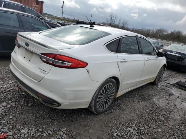 3FA6P0K99HR115263 - 2017 FORD FUSION TITANIUM WHITE photo 3