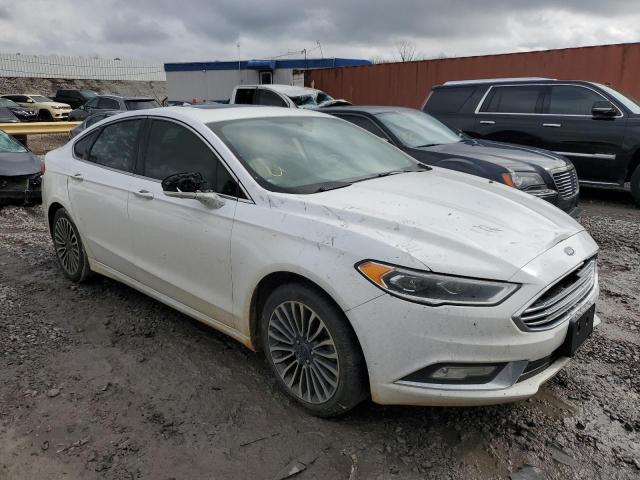 3FA6P0K99HR115263 - 2017 FORD FUSION TITANIUM WHITE photo 4