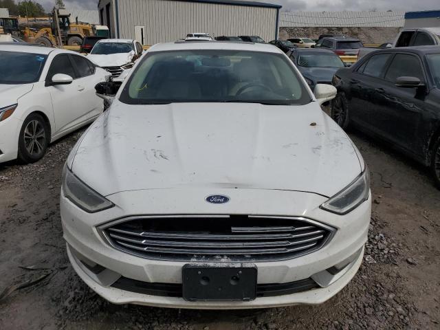 3FA6P0K99HR115263 - 2017 FORD FUSION TITANIUM WHITE photo 5