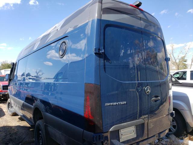 WDRFF1CD2KT013802 - 2019 MERCEDES-BENZ SPRINTER 2500/3500 BLUE photo 2