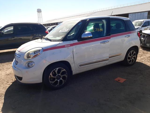 ZFBCFACH2EZ003393 - 2014 FIAT 500L LOUNGE WHITE photo 1