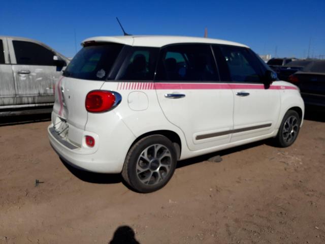 ZFBCFACH2EZ003393 - 2014 FIAT 500L LOUNGE WHITE photo 3