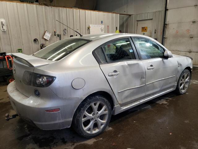 JM1BK324881169483 - 2008 MAZDA 3 S SILVER photo 3