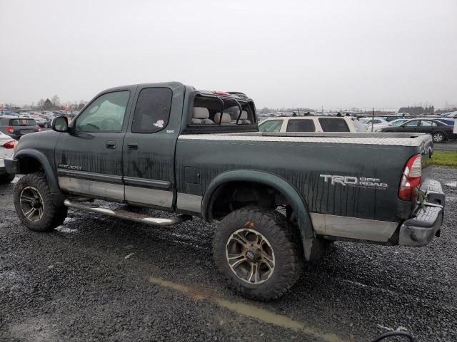 5TBBT44156S475524 - 2006 TOYOTA TUNDRA ACCESS CAB SR5 GREEN photo 2